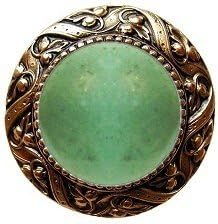 Notting Hill DH Victorian Jewel/Green Aventurine (NHK124-G-GA) - 24K Gold Plate