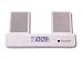 Electronics : iHome iH26W Portable Travel Alarm Clock for iPods (White)