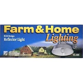 American Fluor #YL108-4 14 Round Barn YD Light by AMERICAN FLUOR CORP