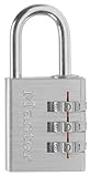 UPC 071649005565 product image for Master Lock 630D Luggage Lock, Brushed Aluminum, 1-3/16-inch Wide | upcitemdb.com
