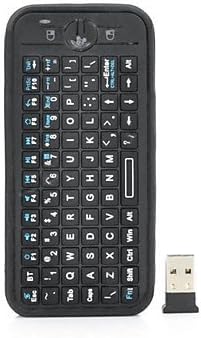 iPazzPort KP-810-16BAR Bluetooth 78-Key Keyboard - Black