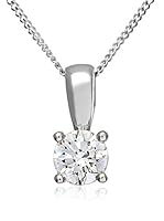 Revoni Conjunto de cadena y colgante  oro blanco 18 ct