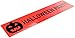 Leitz Icon 3.5-Inch Continuous Self-Adhesive Plastic Label, Red, (70160025)