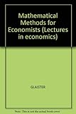 Mathematical methods for economists