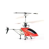 2.4 Ghz Helizone RC Thunderbird 4 CH Gyro Remote Control Helicopter - Red