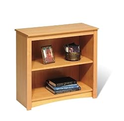 Furniture By Prepac Maple 2-shelf Bookcase