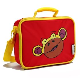 Navigate Hungry Jungle Insulated Lunch Bag - Monkey