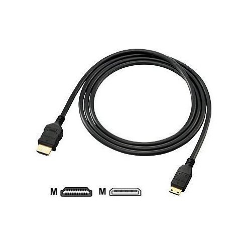Precision Design HDMI to Mini-HDMI Digital A/V HD Camera Conversion Cable (6 ft/1.8m) for Panasonic Lumix DMC- ZS3, ZS7, ZR3, TS1, TS2, FZ35 Digital Cameras