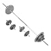 Regular 160 Lb. Weight Set