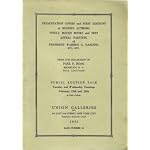 Presentation Copies & First Editions of Modern Authors, Finely Bound Books & Sets. Astral Painting of President Warren G. Harding ... Collection of Paul F. Hoag ... Writings of Sir H. Rider Haggard [Union Galleries, Feb. 19/20, 1935] book cover