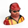 1/6 Pilot - with Beard, Hat Headphones and Glasses