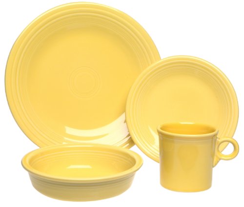Fiesta Sunflower 831 4 Piece Place Setting