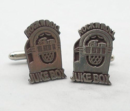 Solid Pewter Jukebox Cufflinks with Gift Box