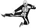 Adult Karate Kid Skeleton Halloween Costume