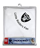 Oakland Raiders Hooded Baby Towel (White)