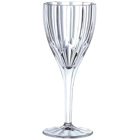 Nachtmann Aspen Crystal White Wine Glasses, Set of 6