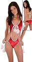 Red Velvet Sexy Santa Christmas Lingerie