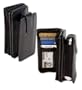 Samsonite Leather Cell Phone Wallet [Black]