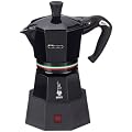 Bialetti Elektrika Fiat 500 Elektrische Espressokocher, schwarz - im original Fiatdesign/-farbe