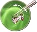 Dog Ultrascope Stethoscope - Light Green Background w/ Pediatric Head & Red Tubing - Model 72LG