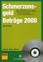 SchmerzensgeldBetr&auml;ge 2008, m. CD-ROM