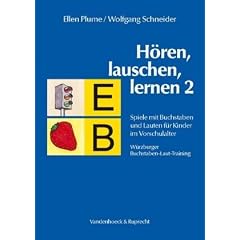 H�ren, lauschen, lernen 2. Spiele mit Buchstaben und Lauten f�r Kinder im Vorschulalter. W�rzburger Buchstaben-Laut-Training: H�ren, lauschen, lernen 2: H�ren, lauschen, lernen 2. Arbeitsbuch