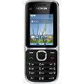 Nokia C2-01 Handy (Ohne Branding, 5,1 cm (2 Zoll), 3,2 Megapixel Kamera) schwarz