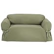 Waffle-Weave Slipcover Collection - Irish Moss Green