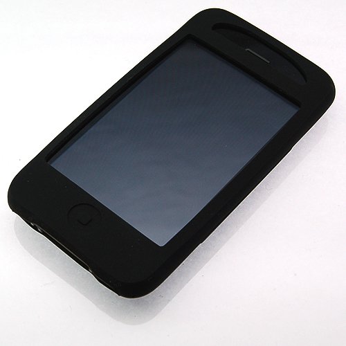 Cover image : Rix SoftBank iPhone 3G用 なめらかシルクタッチ シリコンケース 液晶保護フィルム付 ブラック RX-IPSPHOBK