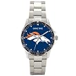 DENVER BRONCOS Beautiful Water Resistant "Coach Series" WATCH with Stainless Steel Band