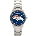 DENVER BRONCOS Beautiful Water Resistant "Coach Series" WATCH with Stainless Steel Band