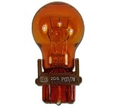 4 Pack of Wagner 3757 KA Amber Turn Signal Bulbs Wedge Base 3757KA