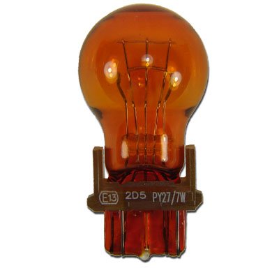 4 Pack of Wagner 3757 KA Amber Turn Signal Bulbs Wedge Base 3757KA