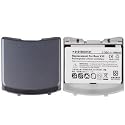 Motorola RAZR V3c V3m Lithium-Ion Extended Replacement Battery 1400mAh 3.7V with Titanium Gray Extended Battery Case Cover (NOT compatible GSM Cingular and T-Mobile)