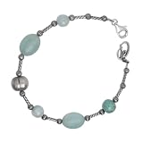 Southwest Illusions Blue/Green Hues 8.5 in. Bracelet