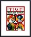 Pop Records / TIME Cover: February 12, 1973, Framed Art Print by TIME Magazine
