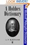 A Hobbes Dictionary (Blackwell Philosopher Dictionaries)