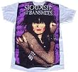 SIOUXSIE AND THE BANSHEES - Fishnets - White Adult Fitted Fine Jersey T-shirt