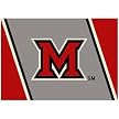 Miami University of Ohio Rug - Red/ Gray (Rectangle)