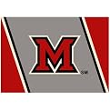 Miami University of Ohio Rug - Red/ Gray (Rectangle)