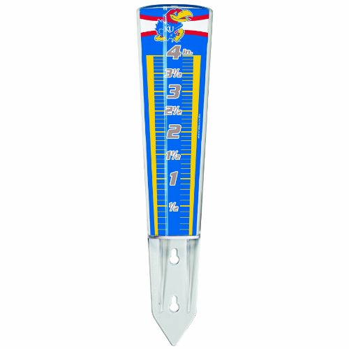 NCAA Kansas Jayhawks Rain Gauge