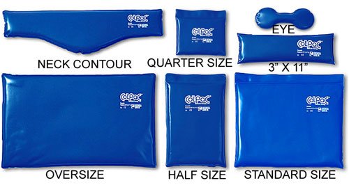 HealthPersonalCare: Cold Pack   ColPaC Brand   Blue Vinyl   7 Sizes