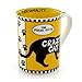 Our Name Is Mud 16-Ounce 'Crazy Cat' Mug by Lorrie Veasey, 4.5-Inch