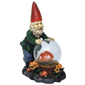 Echo Valley 4183 Mystic Solar Gnome In Full Color, 10.5 Inches Tall by 