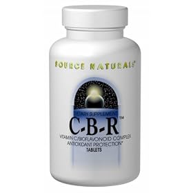 CBR 100 Tabs 500 Mg (Vitamin C and Bioflavonoid Complex) - Source Naturals by 