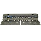 1962-74 Chevy 194-230-250-292 Straight Inline 6 Cylinder Steel Valve Cover w  Side... by CFR Performance