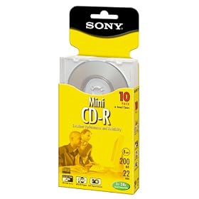 Click here to buy Sony CDR Mini Disc 22-Min 200MB-W (10 pack) by Sony.