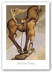 Athena by Michael Parkes 19.5"x27.5" Art Print Poster