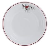 Fiesta Holiday Small Cardinal Luncheon Plates, Set of 4