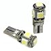 T10 5 SMD 5050 SMD 2 PCS 194 168 W5W SUPER BRIGHT LED WEDGE BULB INTERIOR LIGHT